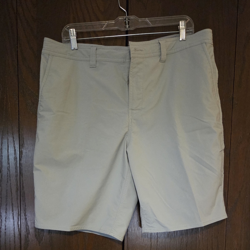 George Men's Grey Flat Front Shorts